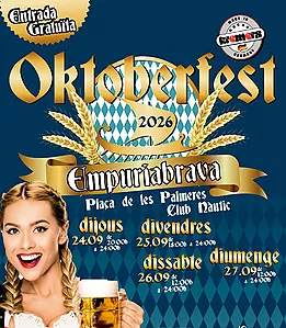 AU MENU DE L'OKTOBERFEST D'EMPURIABRAVA, BIÈRE ET BONNE HUMEUR